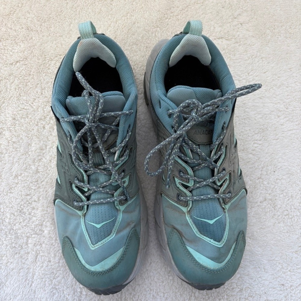 Hoka Anacapa Low GTX Women's 9 Hiking‎ Shoes w/ Walk hero Insoles Gore tex